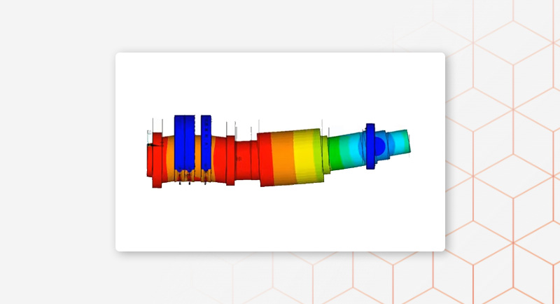 FE-Simulation und Optimierung einer Schleifspindel